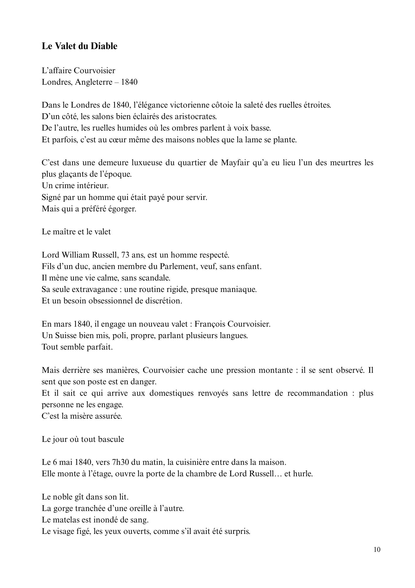 Dossiers Oubliés – Volume 1 | 15 crimes réels d’avant 1900, de la France à l’Amérique